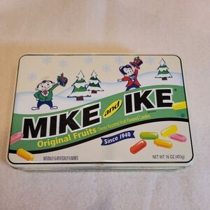 0853. Mike and Ike Original Fruits Candy 2011 Holiday Christmas Collector's Tin